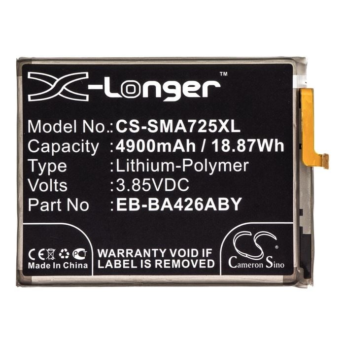 Samsung Galaxy A32 / A42 / A72 akku 4900mAh