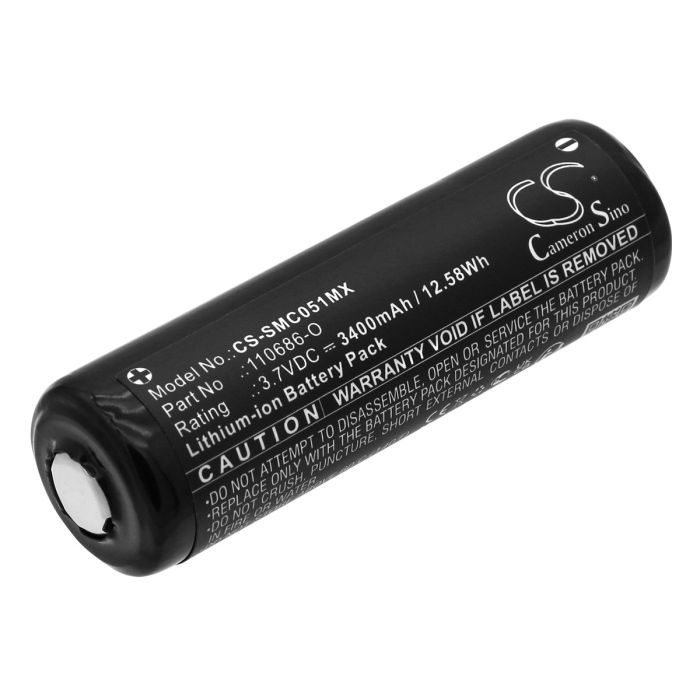 Somno Medics lääketieteellisen laitteen SomnoScreen type SSC051 yhteensopiva akku 3400mAh Somno Medics lääketieteellisen laitteen SomnoScreen type SSC051 yhteensopiva akku 3400mAh
