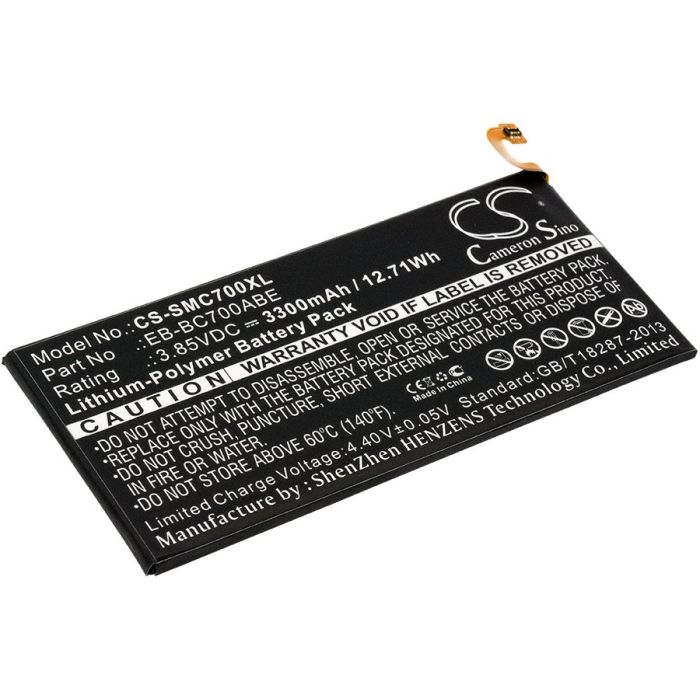 Samsung Galaxy C7, Galaxy C7 Duos, Galaxy C7 Pro Duos akku 3300mAh