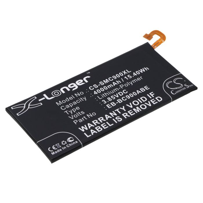 Samsung Galaxy C9 Pro, Galaxy C9 Pro Duos, Galaxy C9 Pro Duos TD-LTE akku 4000mAh