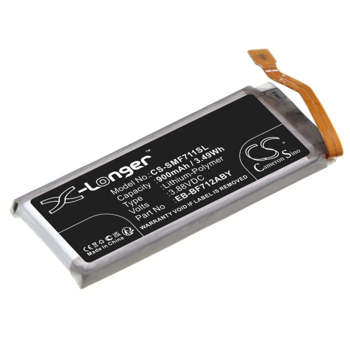Samsung puhelimen Galaxy Z Flip 3 / SM-F711B yhteensopiva akku 900mAh