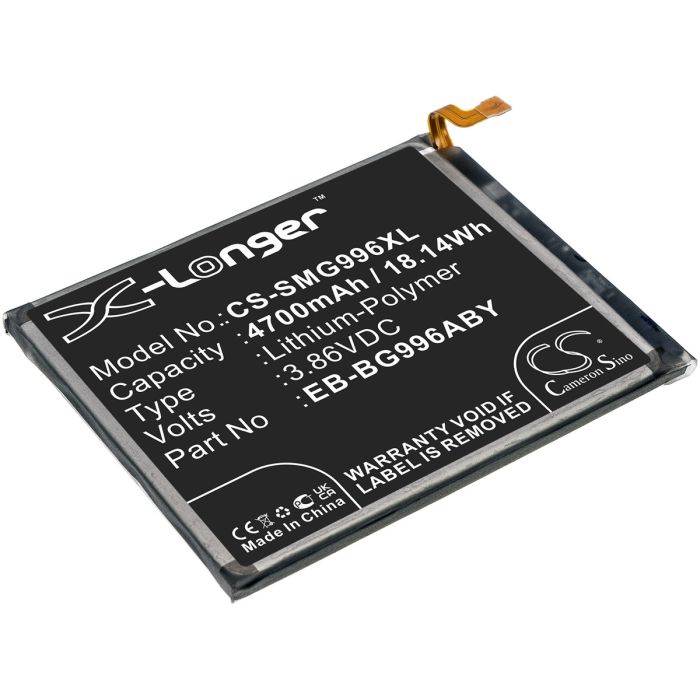 Samsung älypuhelinten Galaxy S21+ / Galaxy S21+ 5G yhteensopiva akku 4700mAh