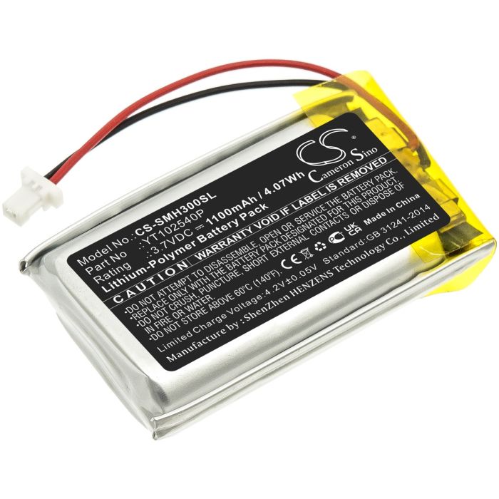 Sena langattomien kuulokkeiden 30K / 50S yhteensopiva akku 1100mAh