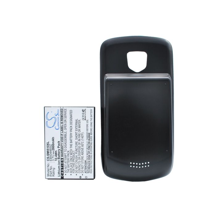 Samsung SCH-I510 tehoakku erillisellä laajennetulla takakannella 2800 mAh