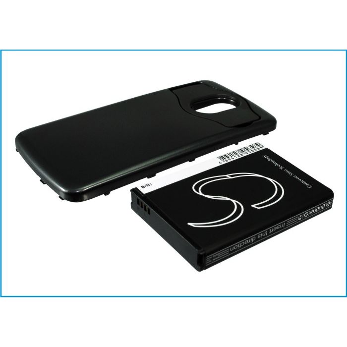 Samsung GT-i9250, Nexus Prime, Galaxy Nexus tehoakku 3500 mAh laajennetulla takakannella Samsung GT-i9250, Nexus Prime, Galaxy Nexus tehoakku 3500 mAh laajennetulla takakannella