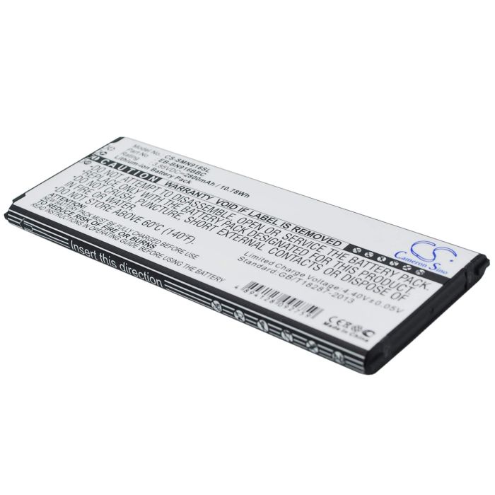 Samsung Galaxy Note 4 ( China Mobile ), SM-N9100, SM-N9106W akku 2800 mAh