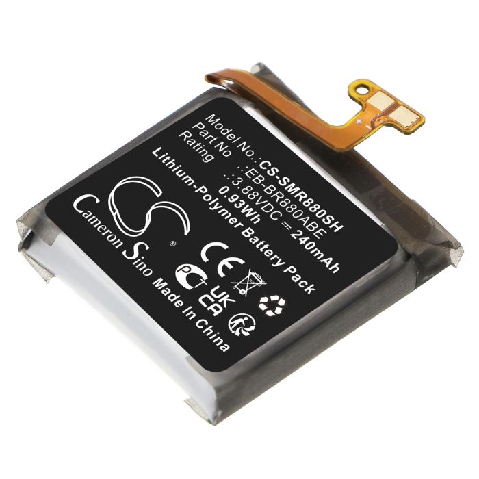 Samsung älykellon SM-R880 / SM-R880N yhteensopiva akku 240mAh