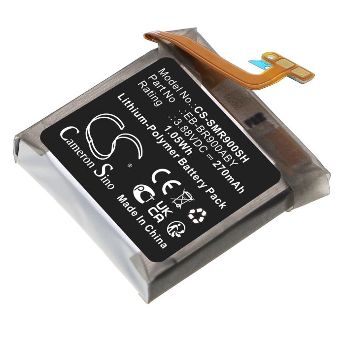 Samsung älykellon Watch 5 40mm / SM-R900 yhteensopiva akku 270mAh