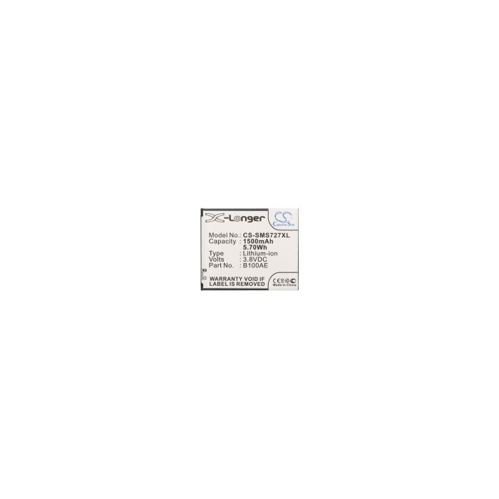 Samsung Galaxy Ace 3, Galaxy Ace 3 3G, GT-S7270L, GT-S7270, GT-S7272 yhteensopiva akku 1500 mAh 