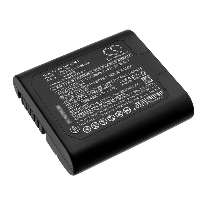 INSPIRED ENERGY lääketieteellisen laitteen CAM II / Integra Camino ICP Monitor CAM02 yhteensopiva akku 3400mAh