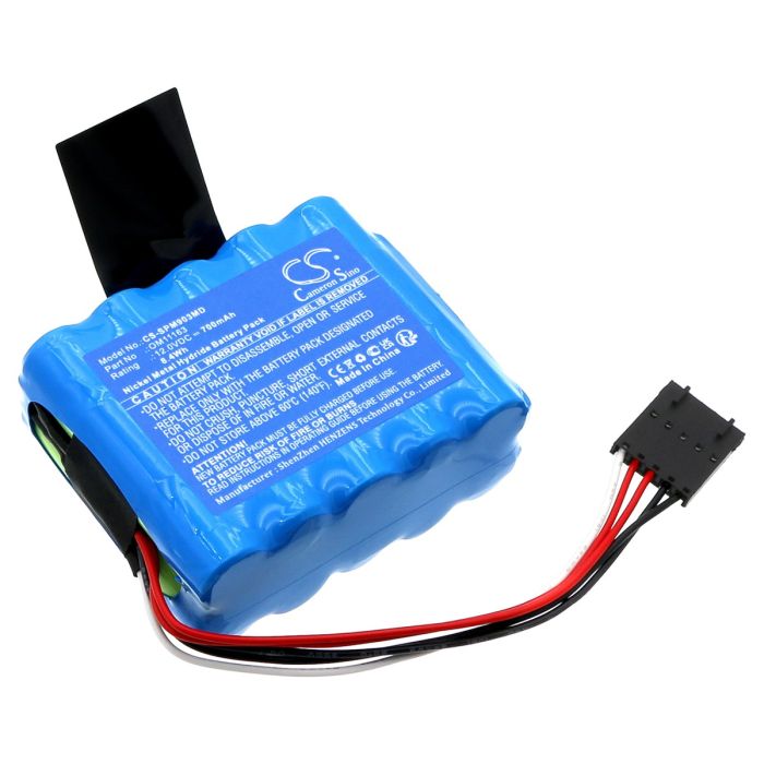 Spacelabs lääketieteellisen laitteen 91387 Patient Monitor / 90387 yhteensopiva akku 700mAh