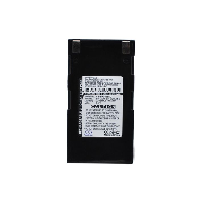 Omron tutkimuslaitteen NE1A-HDY01 yhteensopiva akku 2200mAh