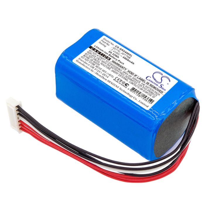 Sony kaiuttimien SRS-XB40 / SRS-XB41 yhteensopiva akku 6800mAh