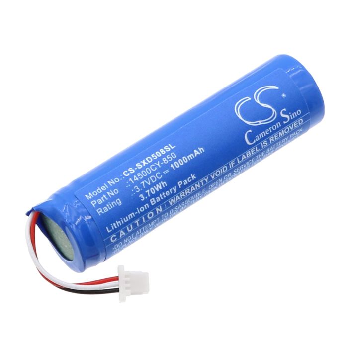 Sennheiser mikrofonin XSW-D / RX XLR yhteensopiva akku 1000mAh
