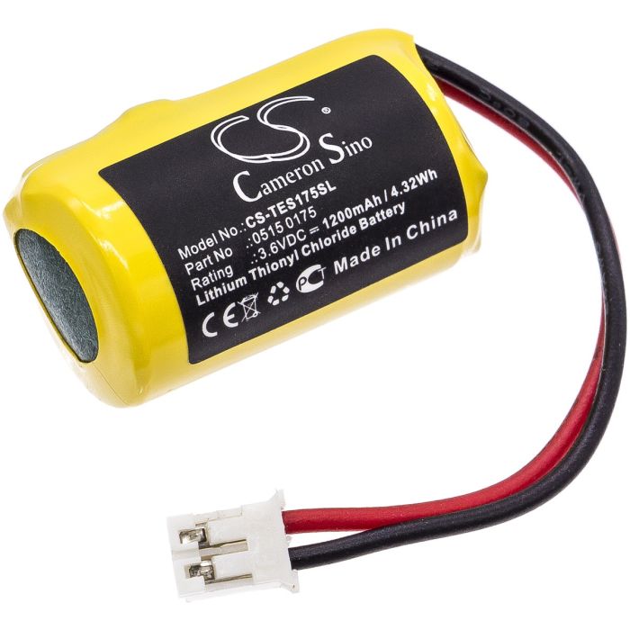 Testo tutkimuslaitteen 175-H1 / 175-H2 yhteensopiva akku 1200mAh