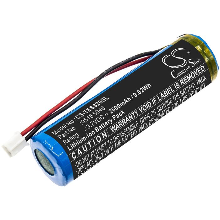 Testo tutkimuslaitteen 320 Combustion Analyzer yhteensopiva akku 2600mAh