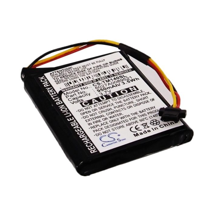 TomTom One 140, akku 950 mAh