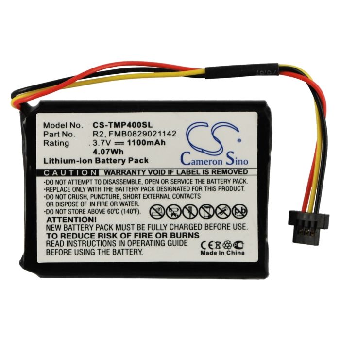 TomTom Pro 4000, akku 1100 mAh TomTom Pro 4000, akku 1100 mAh