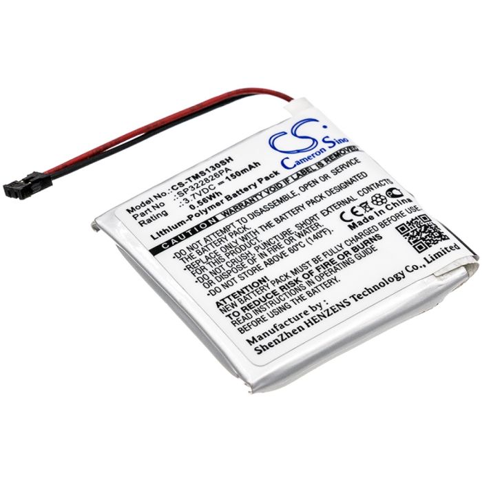 TomTom älykellojen Spark 3 yhteensopiva akku 150mAh