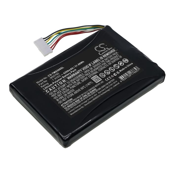 PEOPLENET tablettien Trimble MS5 / Trimble MS5N yhteensopiva akku 4800mAh