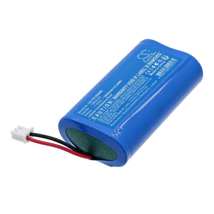 Topcon lääkintälaitteen TRC-50DX, TRC-50EX yhteensopiva akku 2600mAh