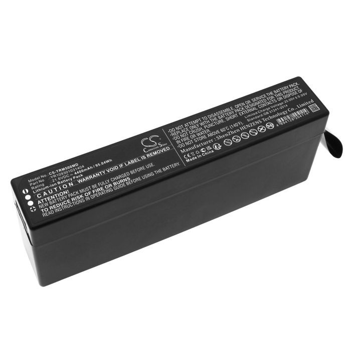 Air Liquide lääketieteellisen laitteen Monnal T50 / MT50 yhteensopiva akku 4400mAh