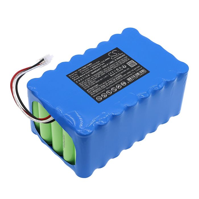 Air Liquide lääketieteellisen laitteen Monnal T75 yhteensopiva akku 9000mAh