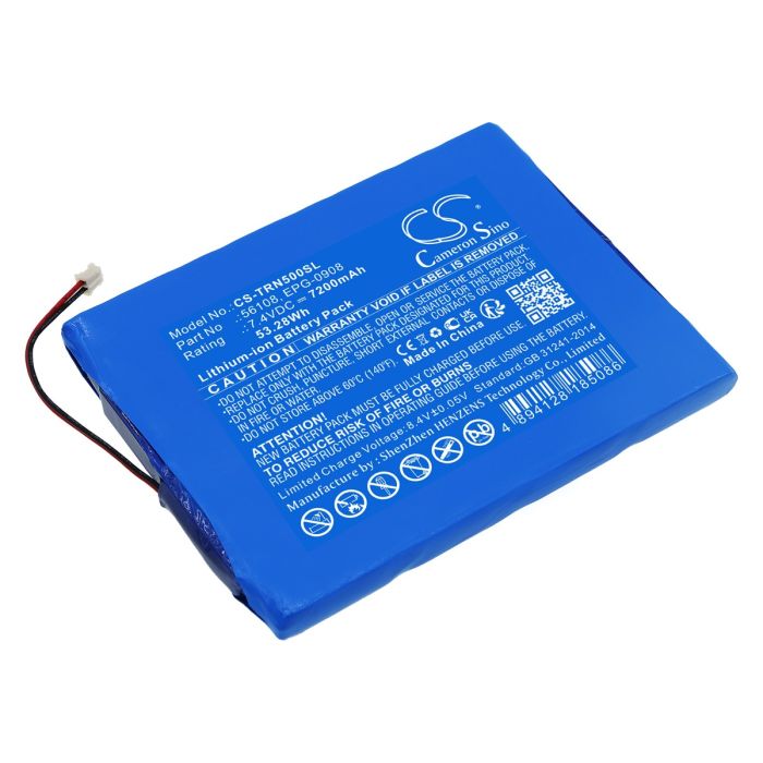 Trimble tutkimuslaitteen GPS Net R5 / 67668-20 yhteensopiva akku 7200mAh