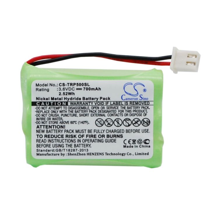 Tri-Tronics koirapannan G2 Pro / Pro 500XL yhteensopiva akku 700mAh