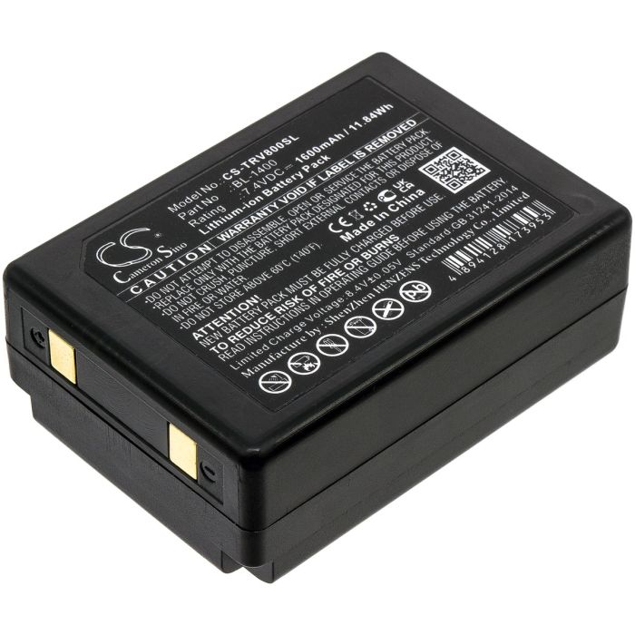 Hi-Target tutkimuslaitteen V10RTK / V8 yhteensopiva akku 1600mAh