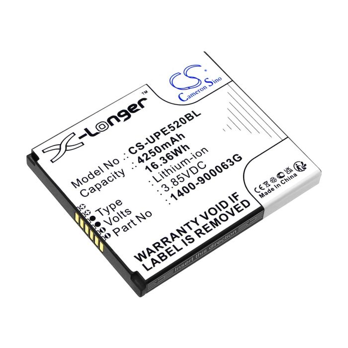 Unitech viivakoodinlukijan EA520 yhteensopiva akku 4250mAh
