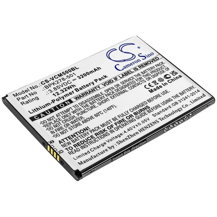 Verifone maksupäätteen CM5 yhteensopiva akku 3200mAh