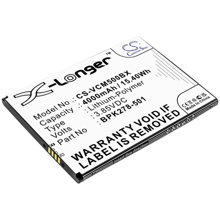 Verifone maksupäätteen CM5 yhteensopiva akku 4000mAh
