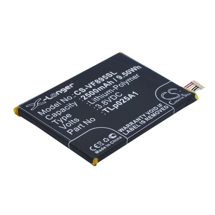 Alcatel One Touch POP 2 5.0, OT-7043, OT-7043A akku 2500mAh