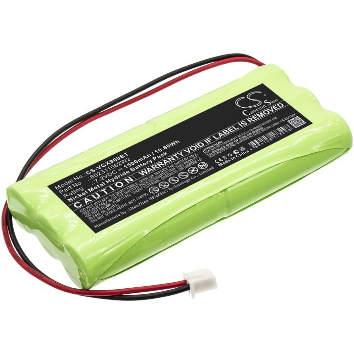 Vesta hälytysjärjestelmien Composed / GX9ML yhteensopiva akku 1500mAh