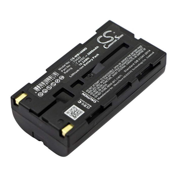 Welch-Allyn 14001, 14011, 14021 akku 2600mAh
