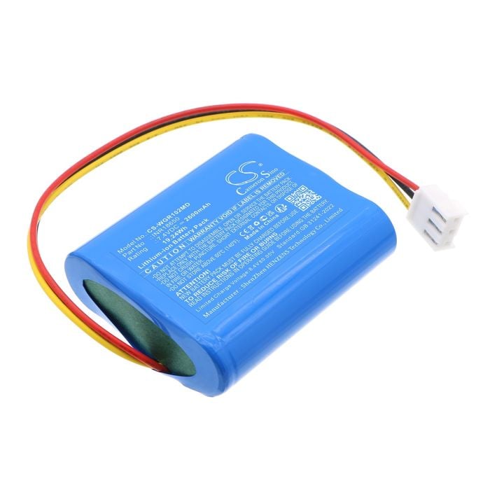 WEGO lääketieteellisen laitteen WGI-1020 yhteensopiva akku 2600mAh WEGO lääketieteellisen laitteen WGI-1020 yhteensopiva akku 2600mAh