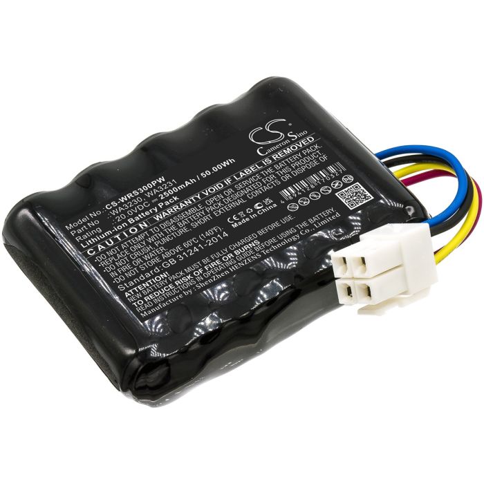Worx puutarhatyökalun Landroid S 390m2 / Landroid S Basic yhteensopiva akku 2500mAh