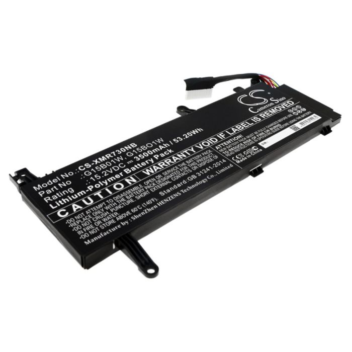 Xiaomi kannettavan tietokoneen 171502-AD / 171502-AI yhteensopiva akku 3500mAh