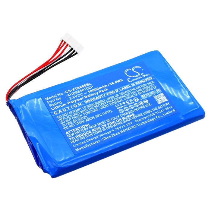 XTOOL diagnostiikkatyökalun A80 Pro Full System Car Scan Tools / A80 H6 yhteensopiva akku 10000mAh