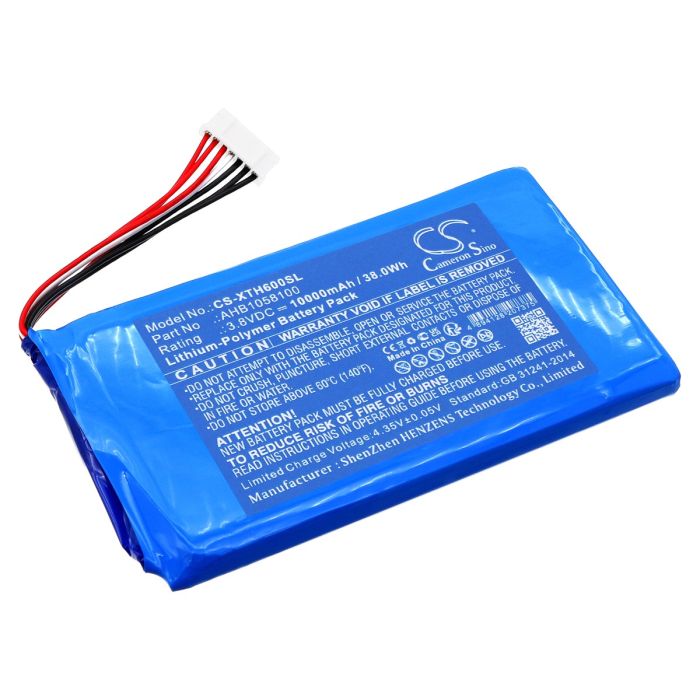 XTOOL diagnostiikkatyökalun D8 OBD2 DIAGNOSTIC TOOL / H6 Elite yhteensopiva akku 10000mAh