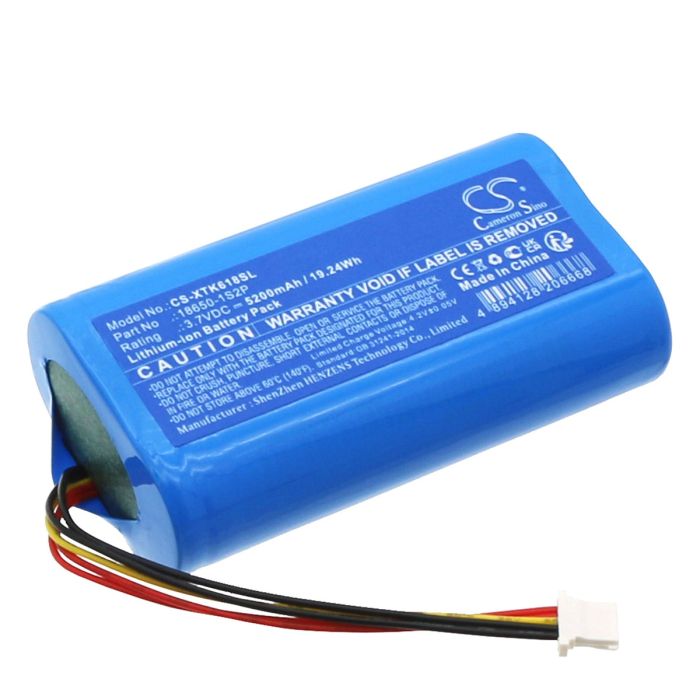 XTOOL diagnostiikkatyökalun InPlus IK618 Automotive Key Programmer yhteensopiva akku 5200mAh