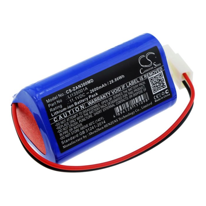 Zondan lääketieteellisen laitteen Apollo N3 yhteensopiva akku 2600mAh