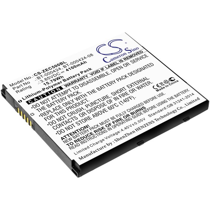 Zebra viivakoodinlukijan EC50 / EC55 yhteensopiva akku 4100mAh