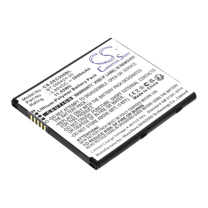 Zebra viivakoodinlukijan EC50 / EC55 yhteensopiva akku 3000mAh