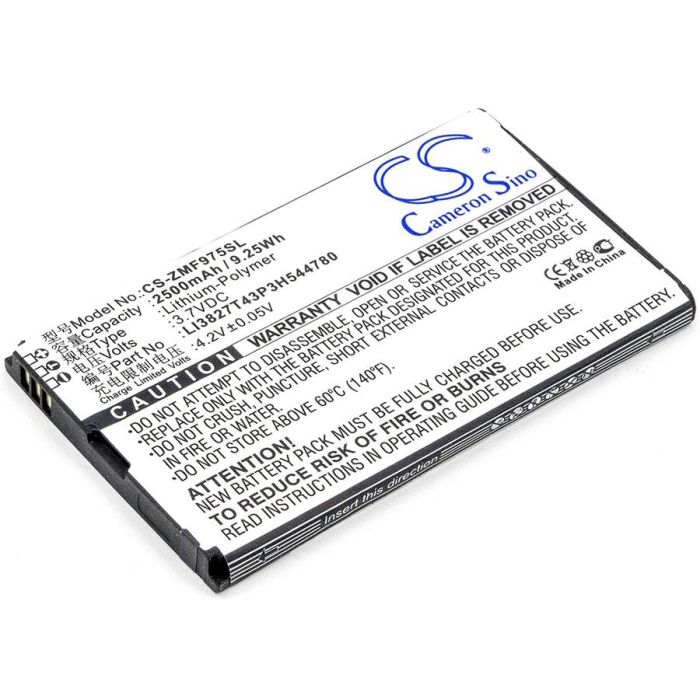 ZTE 303ZT, 305ZT, 306ZT akku 2500mAh