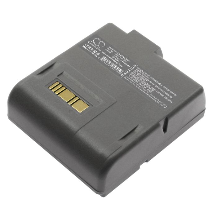 Zebra kannettavien tulostimen L405 / RW420 yhteensopiva akku 6800mAh