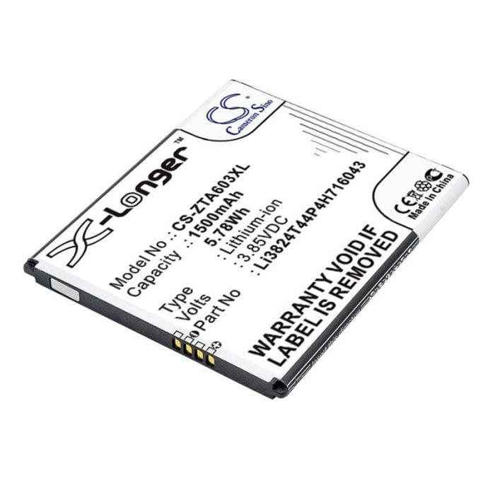 ZTE 602ZT, A521, BA520 akku 1500mAh