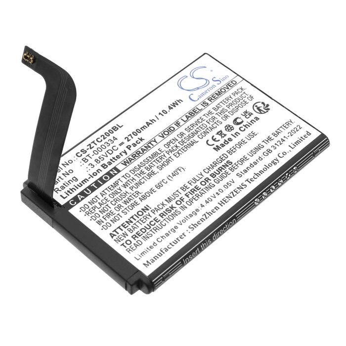 Zebra viivakoodinlukijan TC20 / TC25 yhteensopiva akku 2700mAh