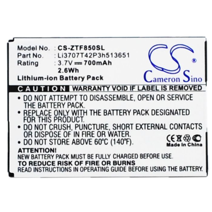 ZTE F850 Akku 700 mAh
